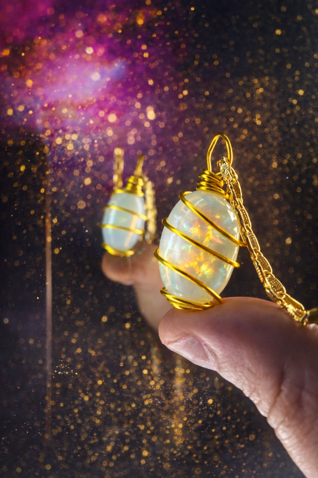 The fire moonstone