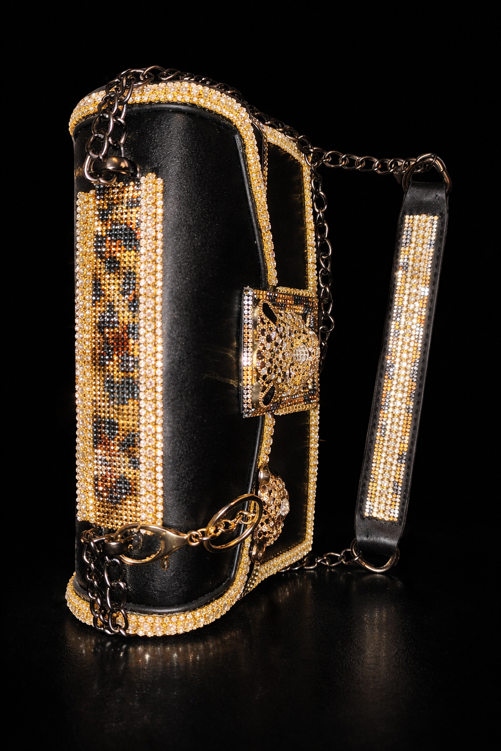 Dynasty leopard Luxe bag