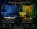 Crocodile collection bags