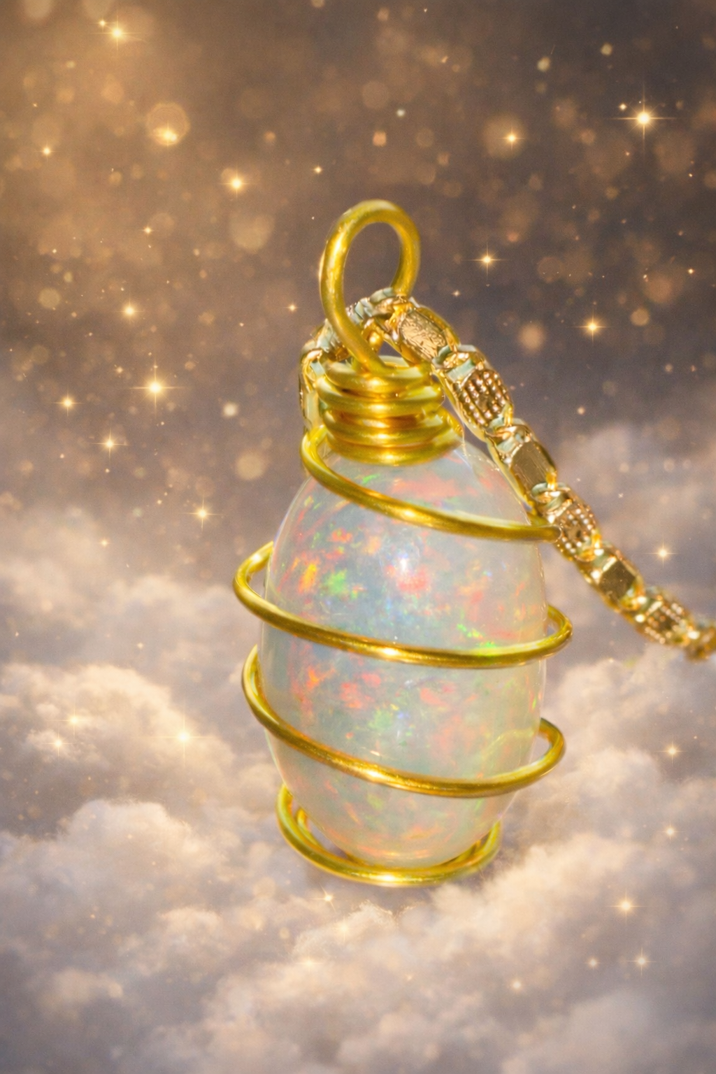 The fire moonstone