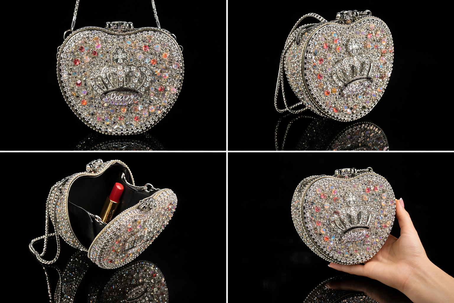 Glass purse Lady Empress