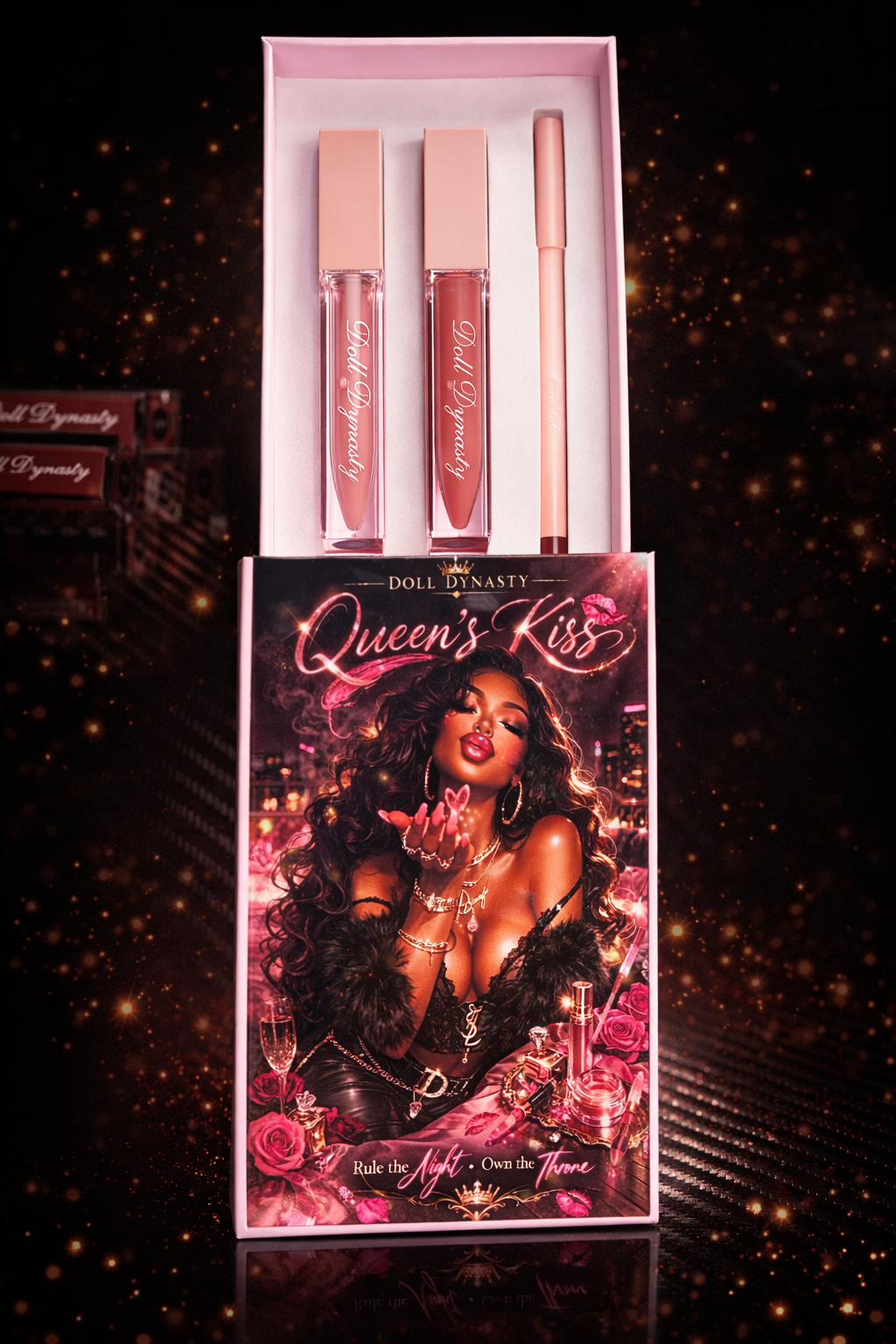 New Queens Kiss trio lip Kit