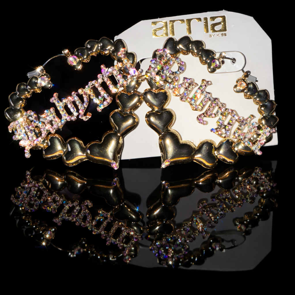 Babygirl Heart Breaker Hoops