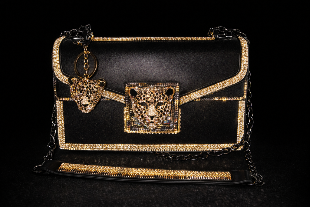 Dynasty leopard Luxe bag