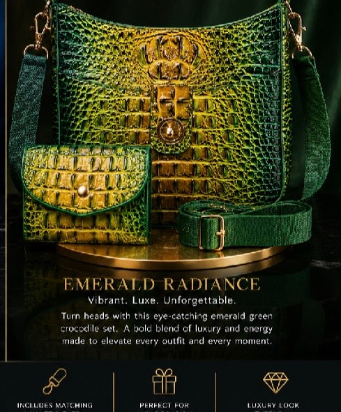 Crocodile collection bags