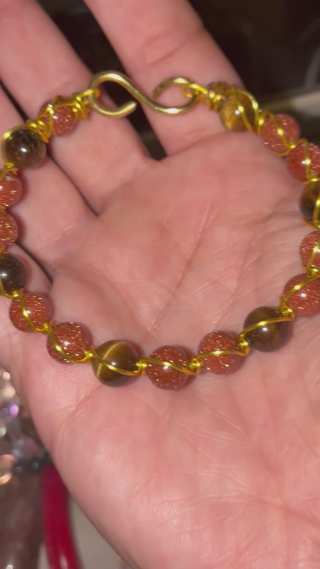 Golden Ember bracelet