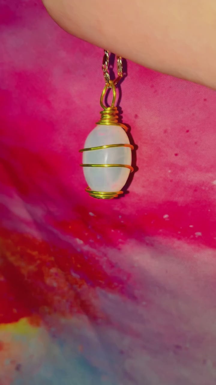 The fire moonstone