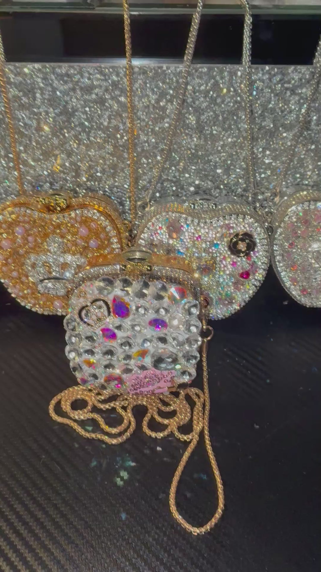 Dynasty Glass  Lipstick Purse